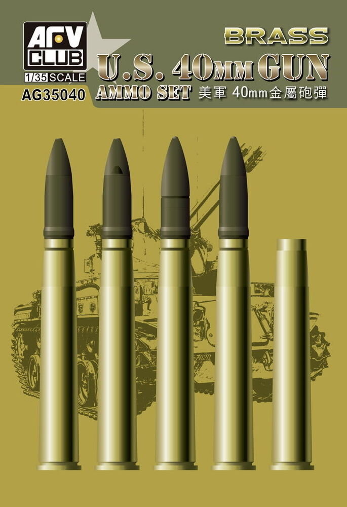 1/35 Bofors 40mm Ammo