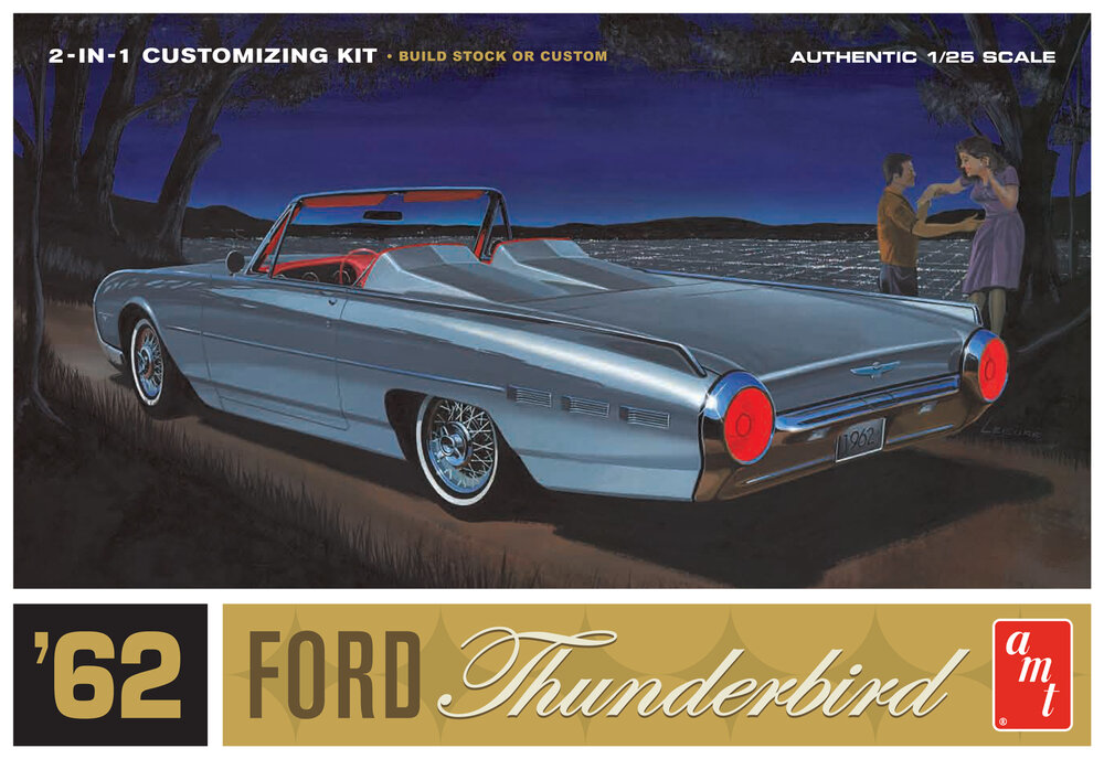 1962 FORD THUNDERBIRD1:25