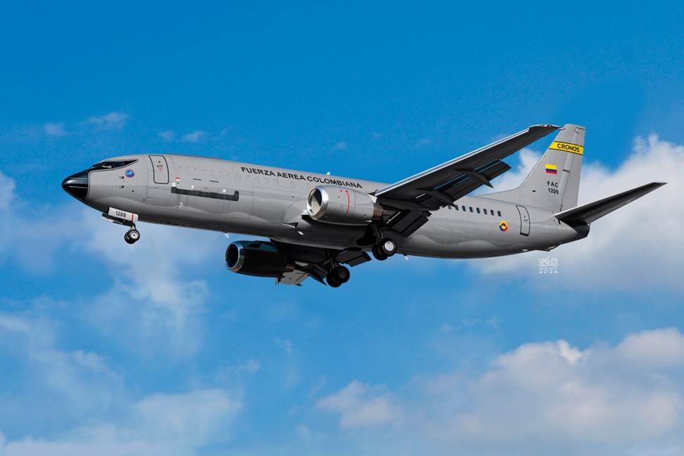 1/144 Boeing 737 ″Colombian Air Force″
