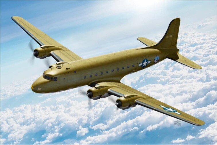 1/144 USAF C-54 Skymaster