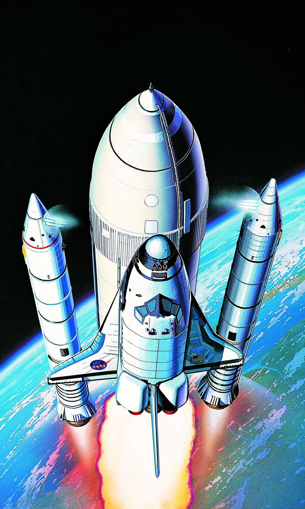 1/288 SPACE SHUTTLE W/BOOSTER ROCKETS