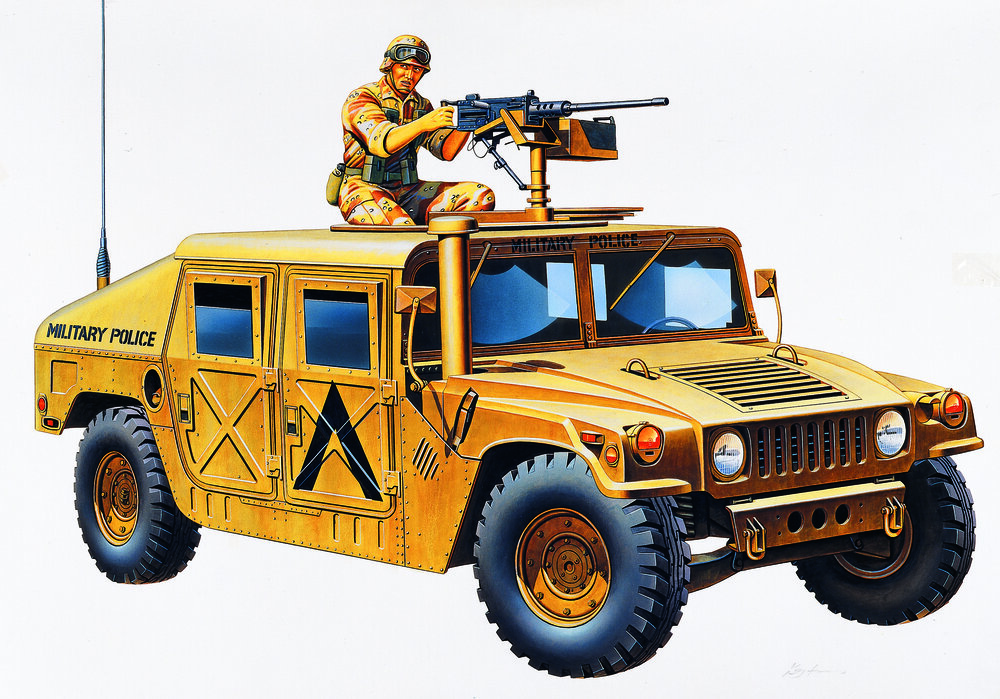 1/35 M-1025 ARMORED CARRIER