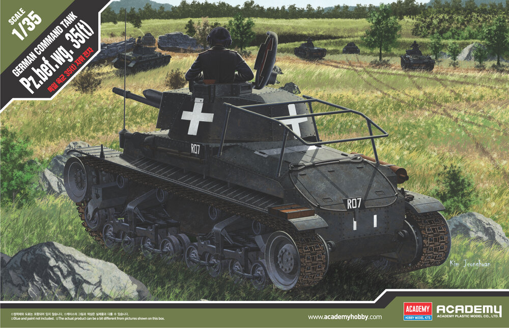 1/35 German Command Tank Pz.bef.wg 35(t)