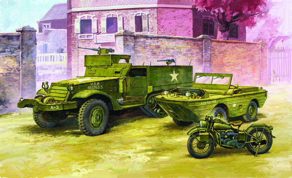 (1/72 M3 U.S HALF TRACK)