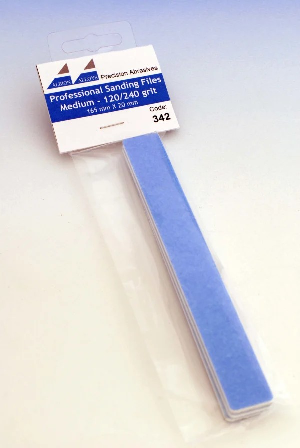 SANDING FILE 120/140 BLUE