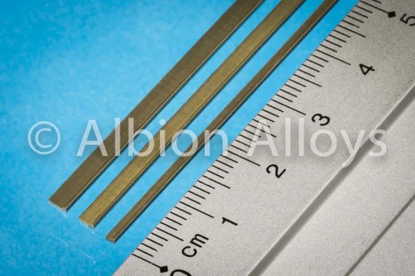 Brass L Channel 2.5 x 1mm