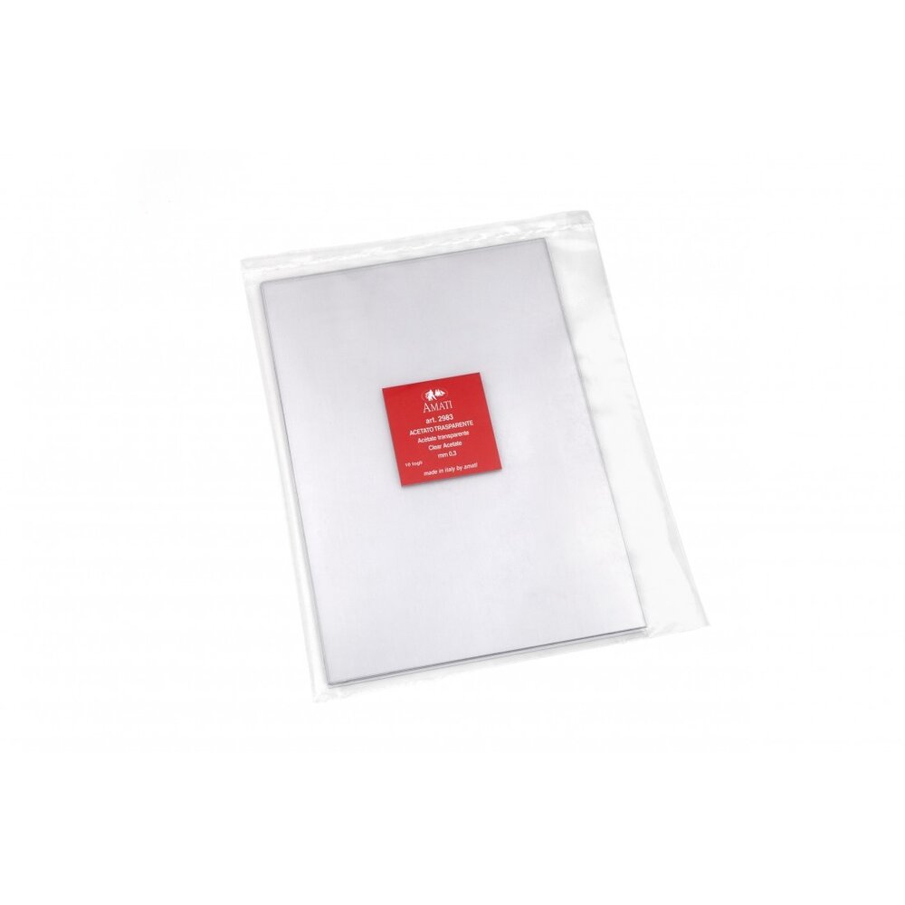 Acetato trasparente spessore mm. 0,3