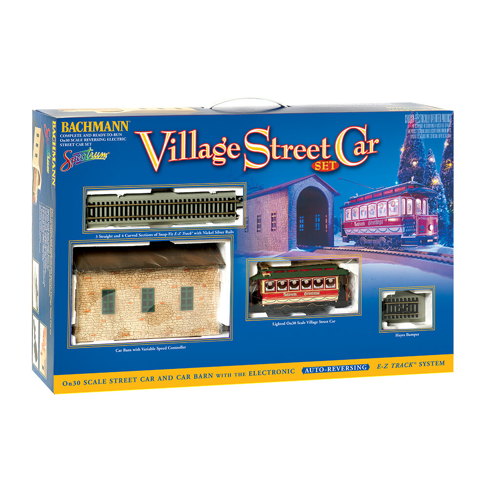 Village Street Car Set 'Christmas'