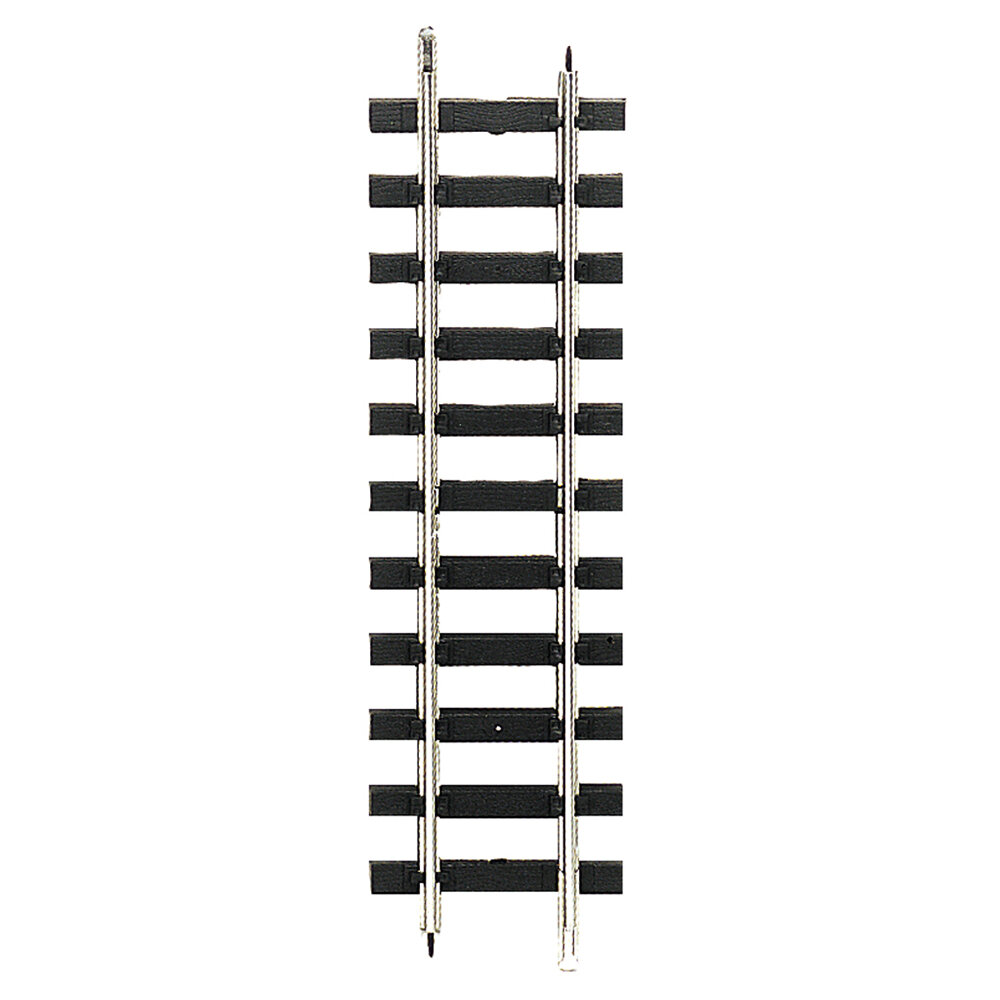 1' Straight Steel Alloy Track (4/Box)