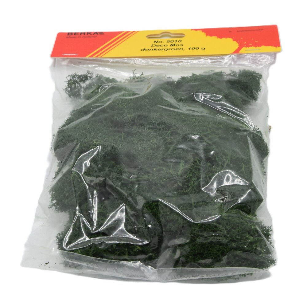 DEC.MOS DONKERGROEN 100GR