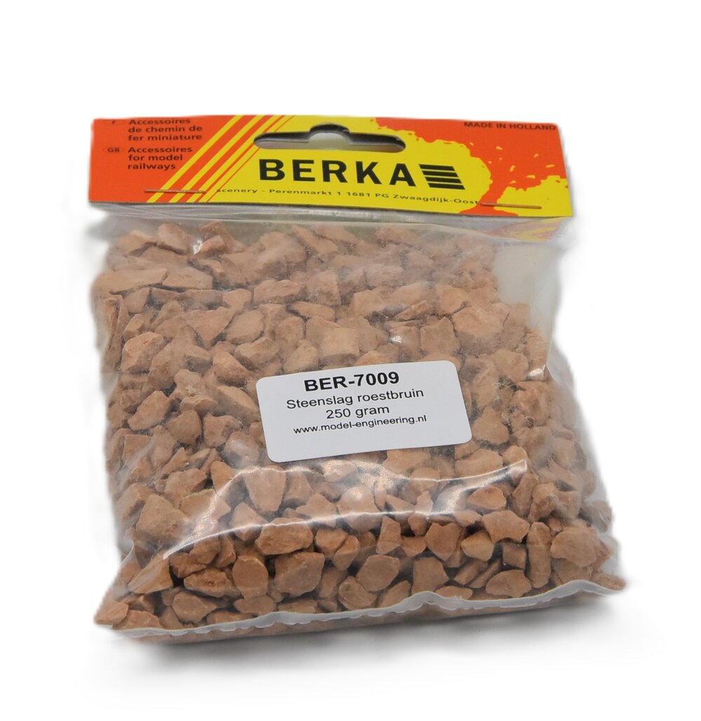 STEENSL. ROESTBRUIN 250GR