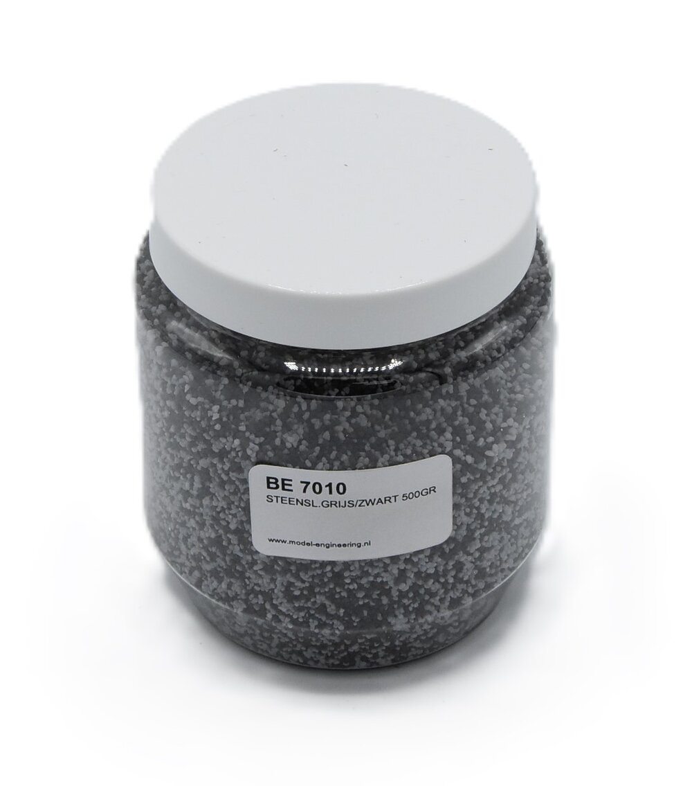 STEENSL.GRIJS/ZWART 500GR