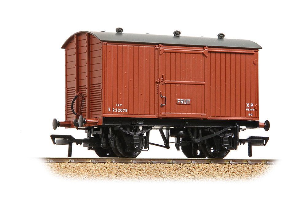 LNER 12T Ventilated Fruit Van BR Bauxite (Early)