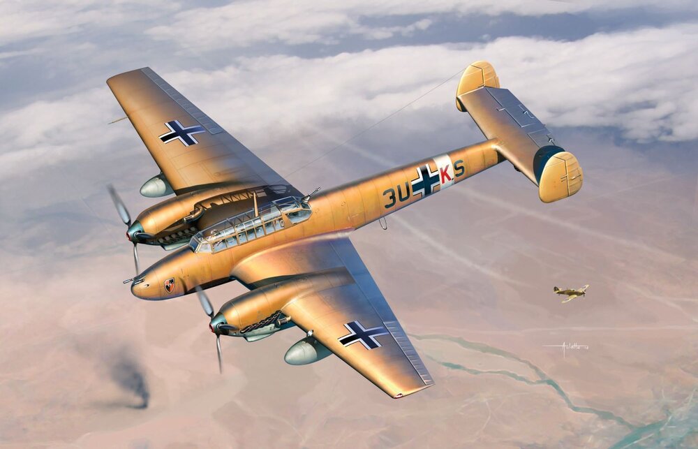 Bf-110E-2 Trop (Wing Tech)