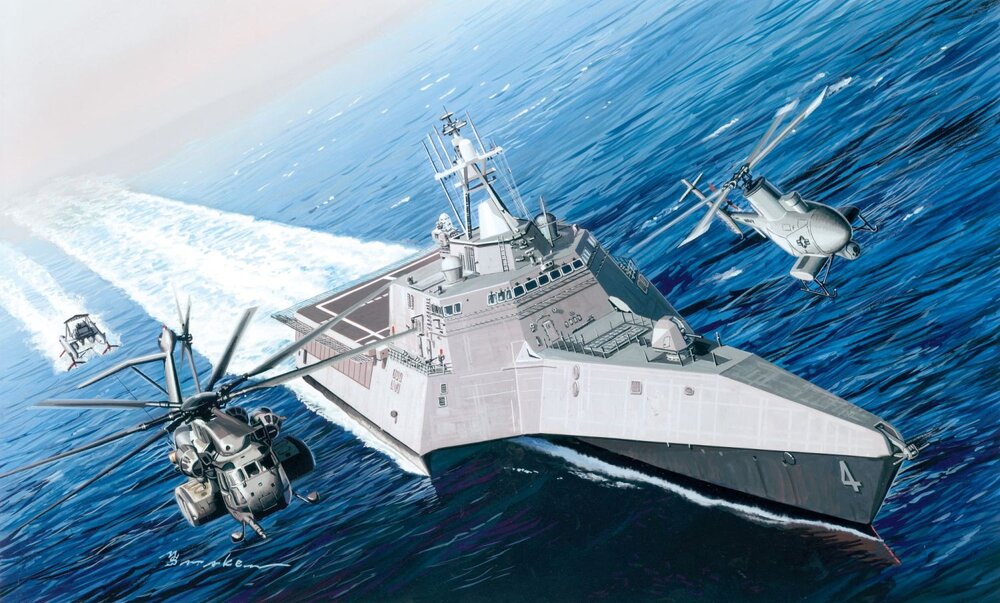 USS Corando LCS-4/w extra