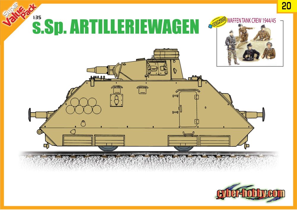 Sp.Artilleriewagen + crew