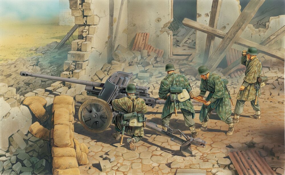 5 cm Pak 38 w/Crew