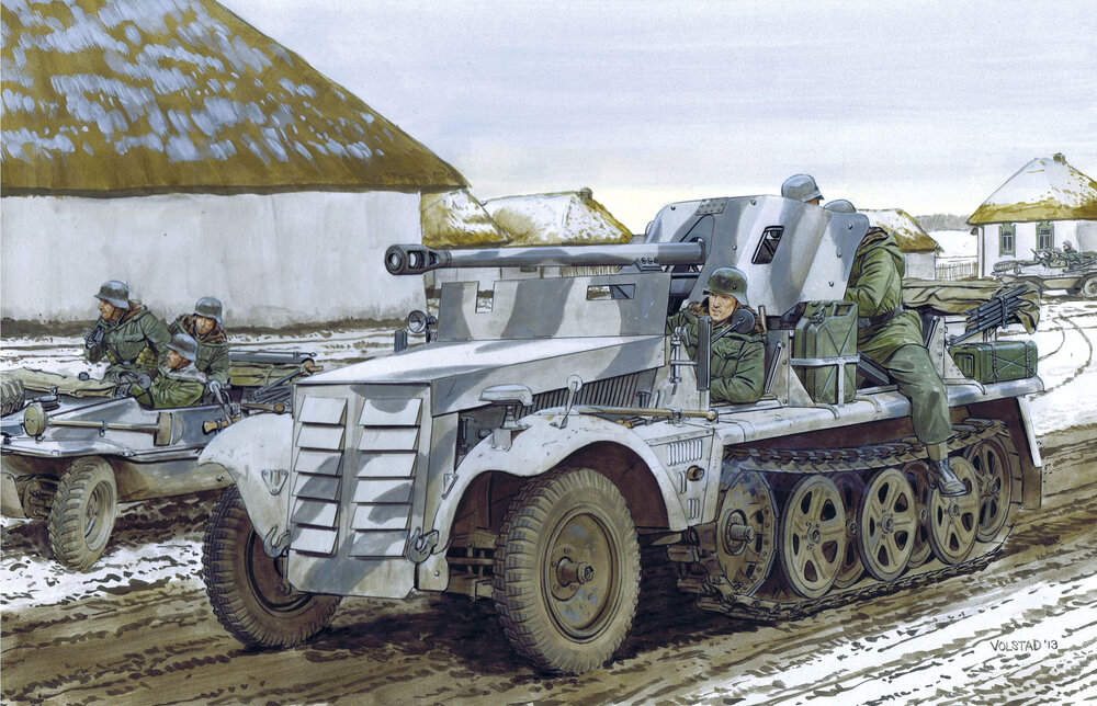 5cm Pak38 Auf Zugkrafteagen 1t