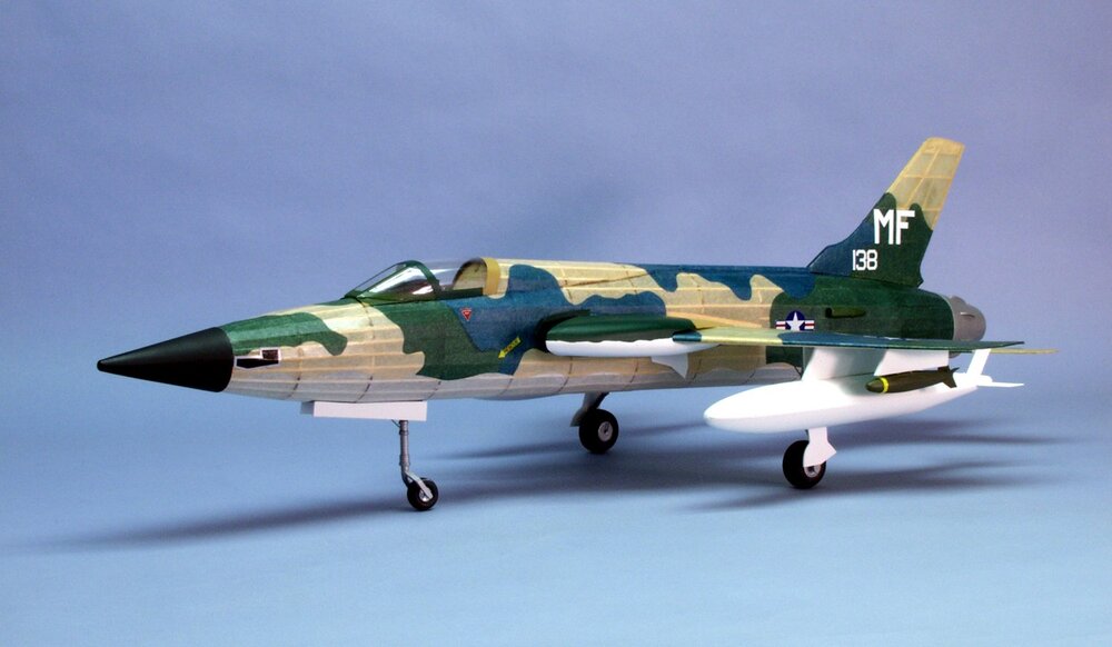 15″ Wingspan F-105 Thunderchief
