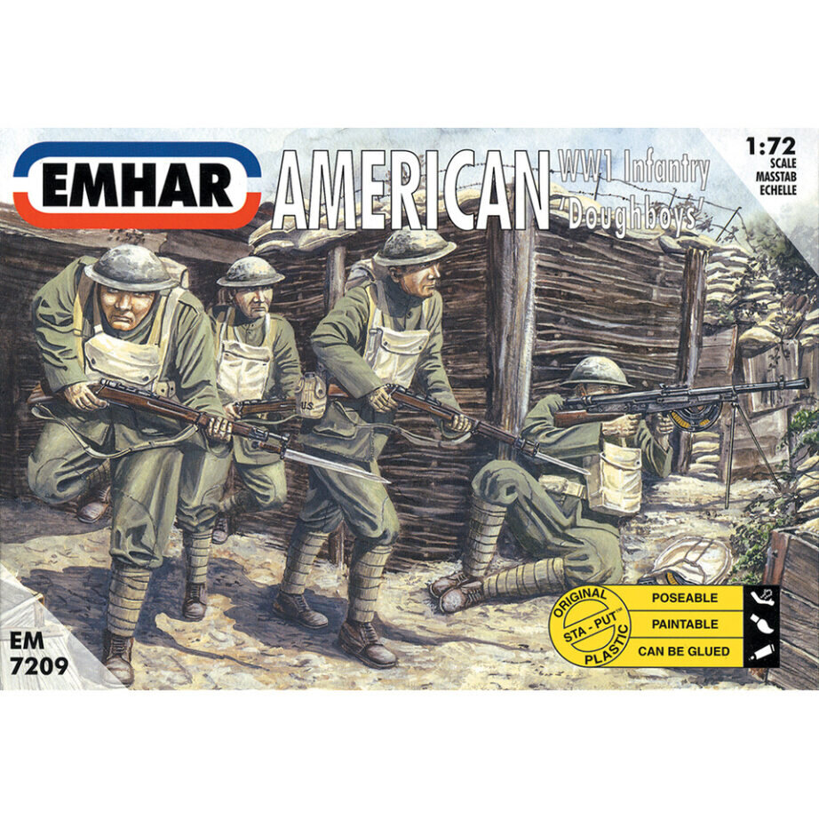 WWI AMER. INF.DOUGHB.1:72