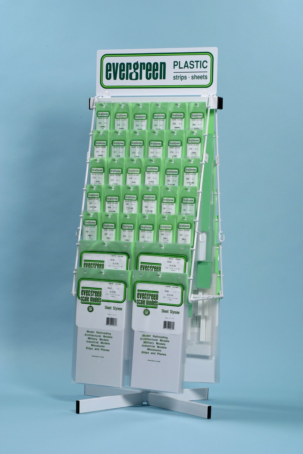 Compact Rotating Counter Display Assortment (rack and merchandise)