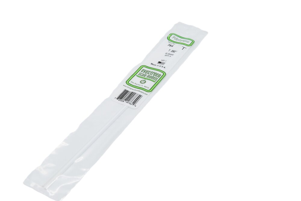 (35cm) White Polystyrene T Shape .092″