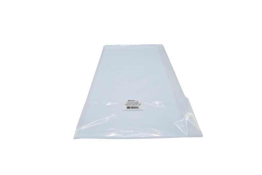 Gladde plaat 30,5x61cm - Wit 0.8