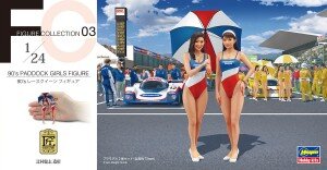 1/24 90`s Paddock Girls Figur