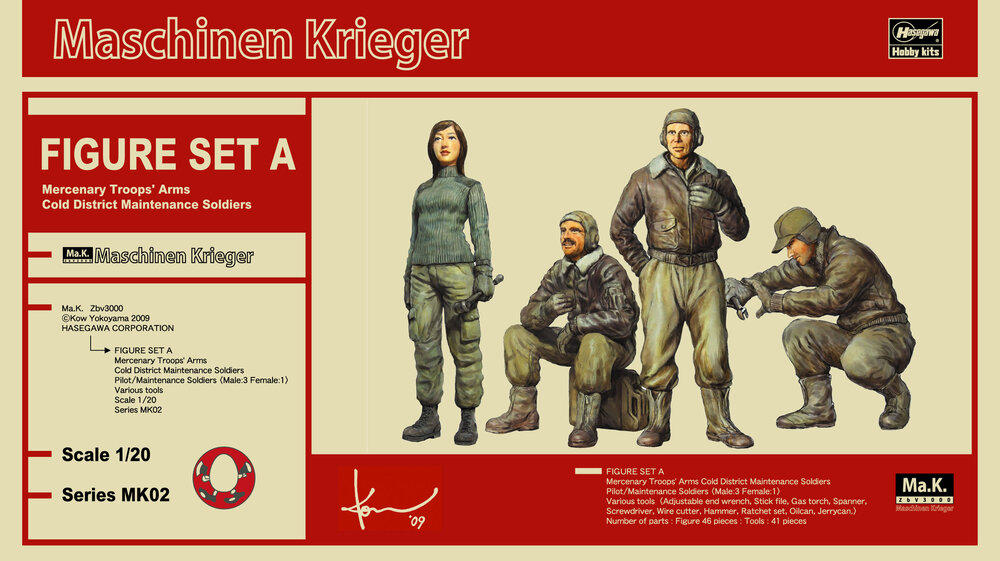 1/20 Ma.K. Figuren-Set A