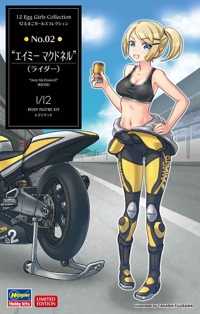 1/12 EGG Girls, Amy McDonnel, Biker Girl.