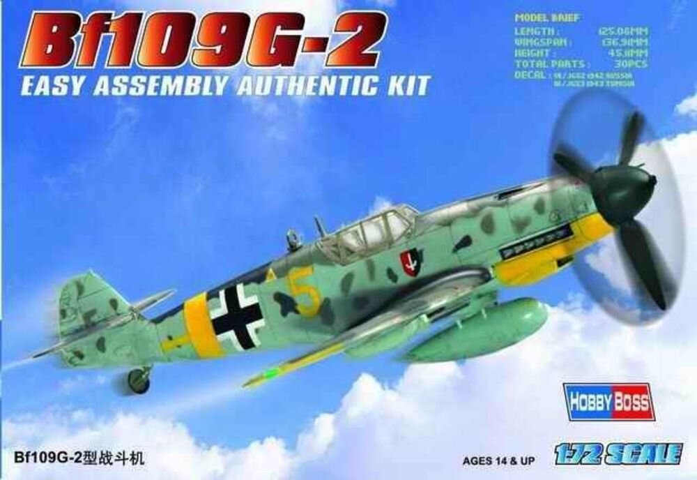 BF109 G-2 1:72