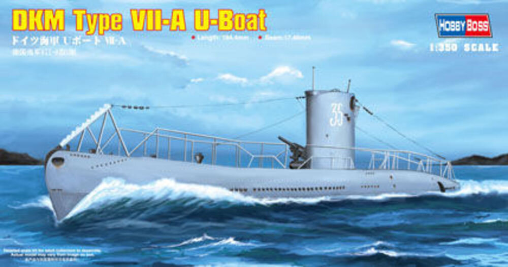 DKM NAVY TYPE VII-A 1:350