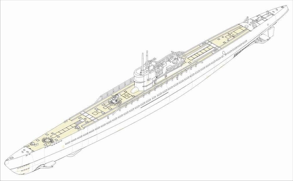 DKM NAVY TYPE IX-C 1:350