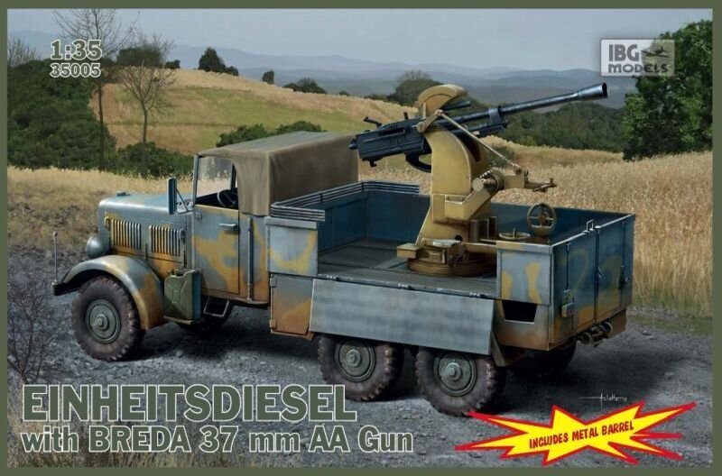 EINH.DIE.&3,7MM BREDA1:35