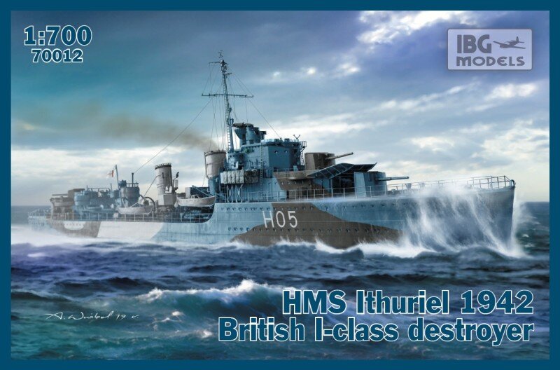 HMS Ithuriel 1942 I-class Destroyer