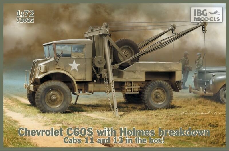 Chevrolet C60S with Holmes breakdown -