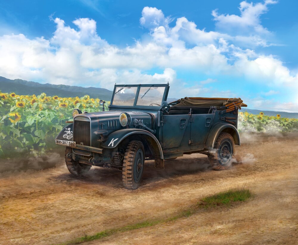 le.gl.Pkw Kfz.1, WWII German Light Personnel Car