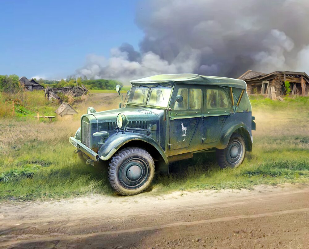 le.gl.Einheitz-Pkw Kfz.1 Soft Top, WWII 