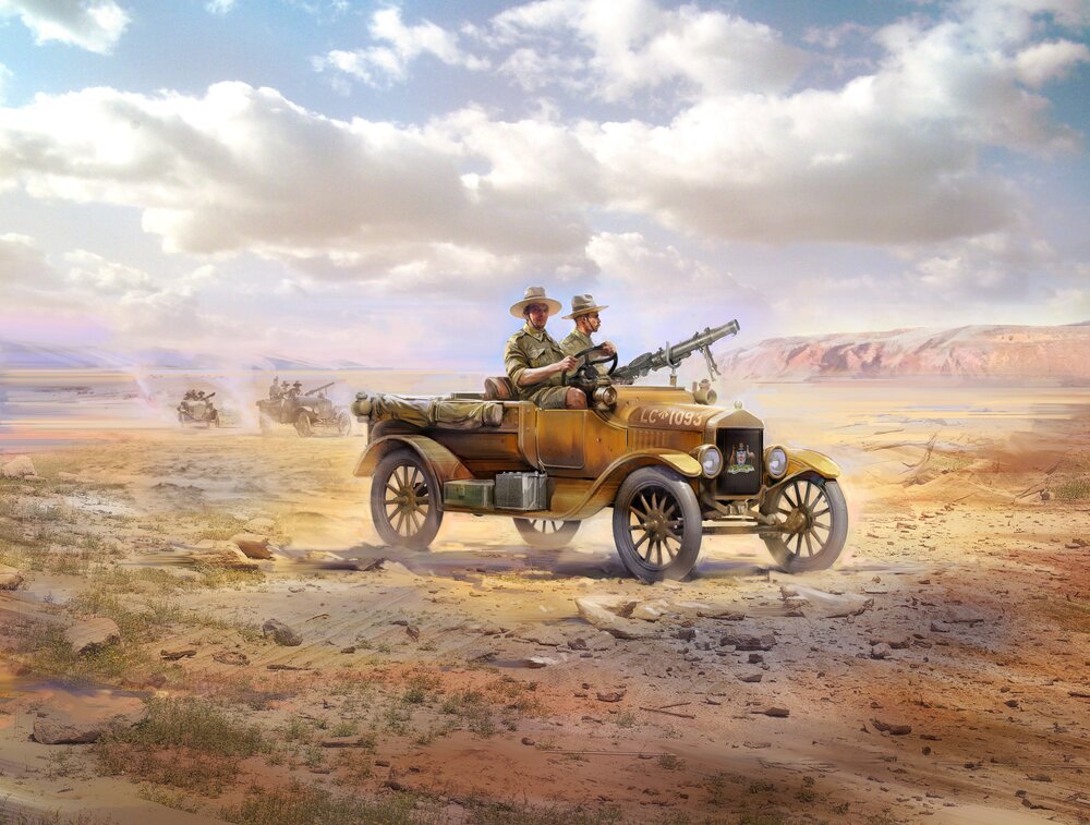 ANZAC Drivers (1917-1918) (2 figures)
