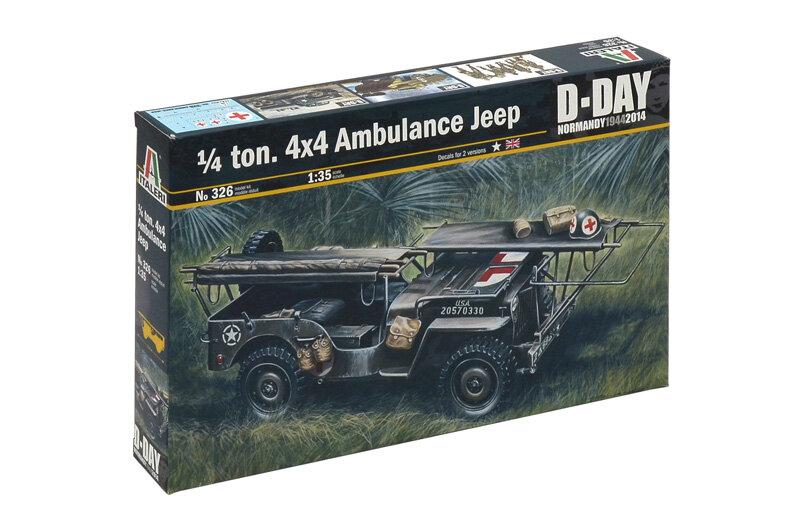 1/4 TON. 4x4 AMBULANCE JEEP (D-Day)