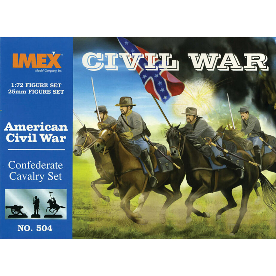 CONFEDERATE CAVALRY 1:72