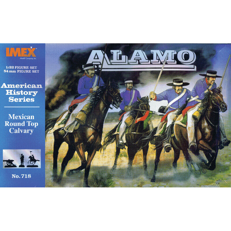 ALAMO ROUND HAT CAV. 1:32