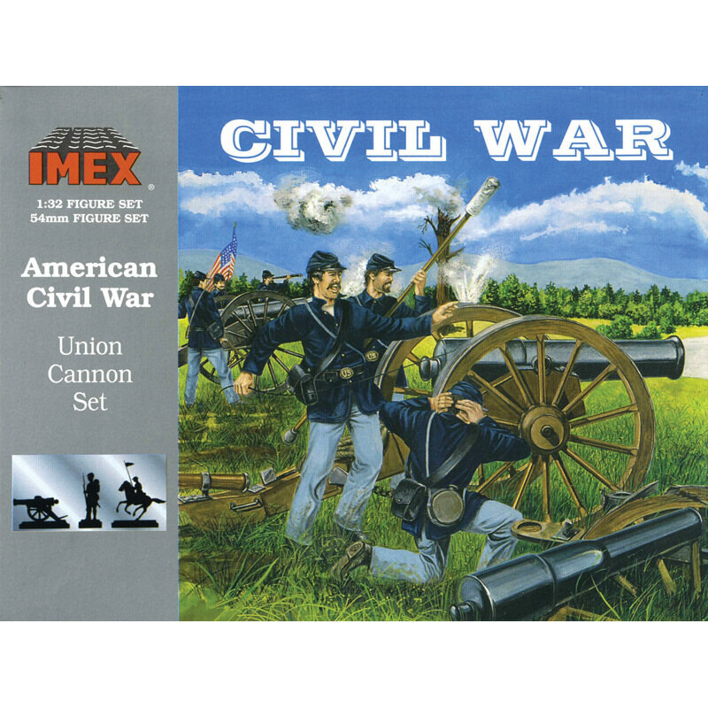 UNION SET W.10LB GUN 1:32