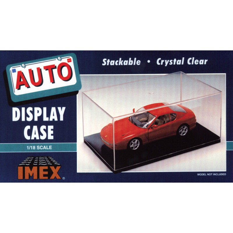 DISPLAY CASE BLACK 1:18