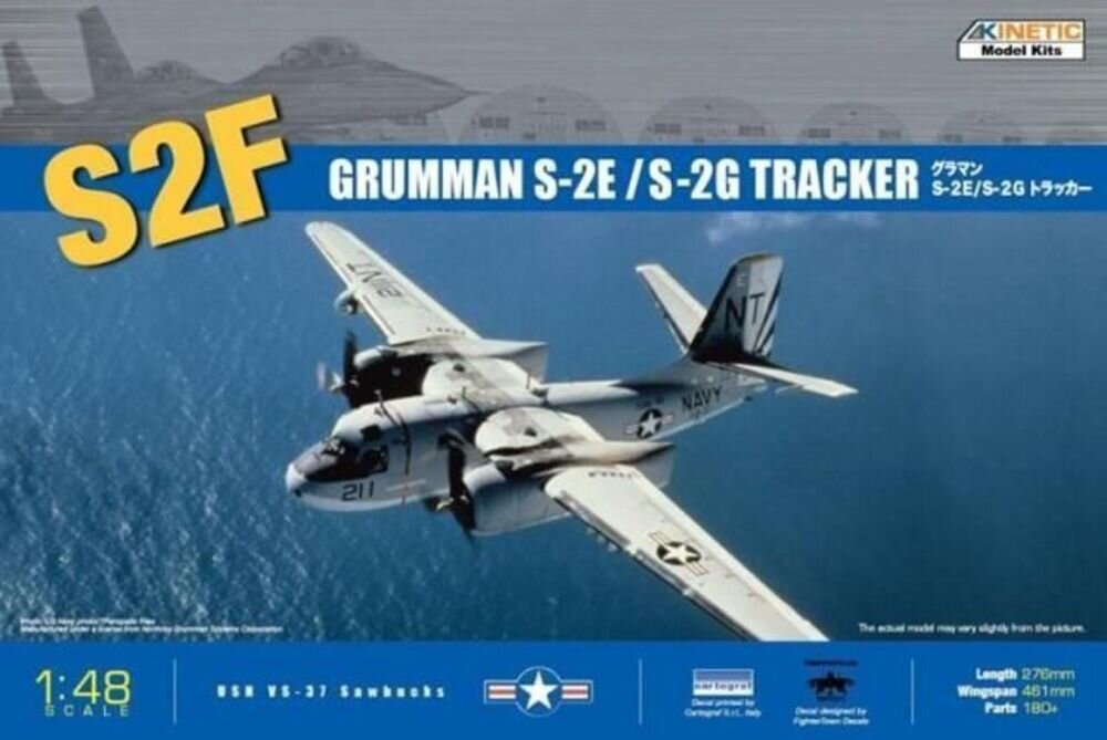 S-2E/S-2G TRACKER 1:48