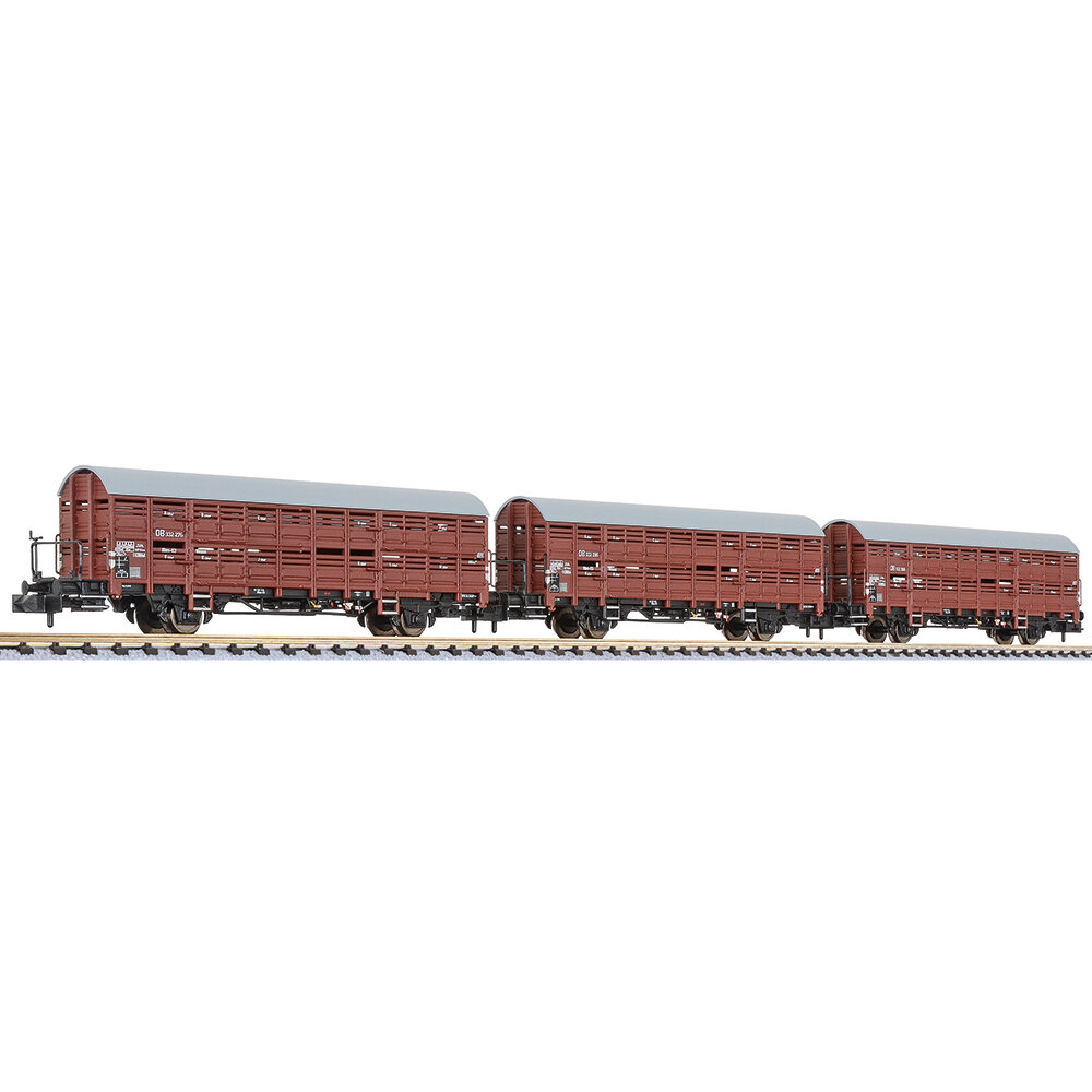 3-unit set, Hbes-63 Vlmms, DB, period III, 1961, platform
