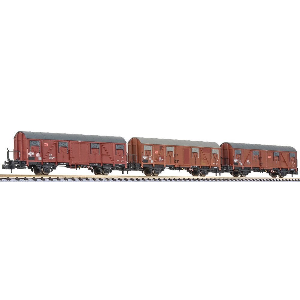 3-tlg. Set Transportwagnon with Break., Gos 245, DB, Ep. V