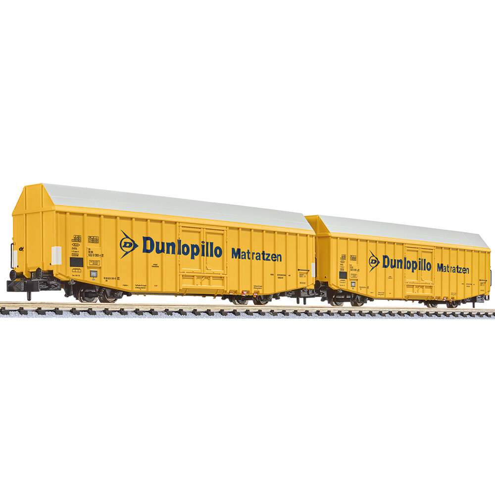 2-unit set, big volume wagon, Hbbks, DB, ″Dunlopillo″, Ep.IV (middle)