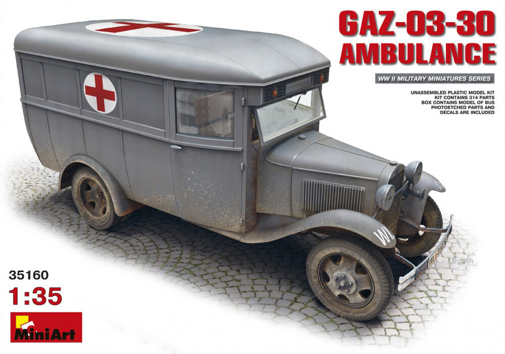 GAZ-03-30 Ambulance 1/35