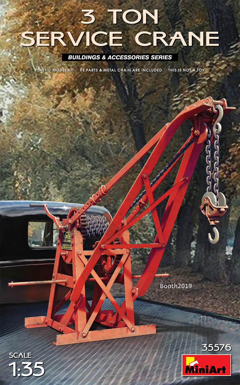 3 Tom Service Crane 1/35